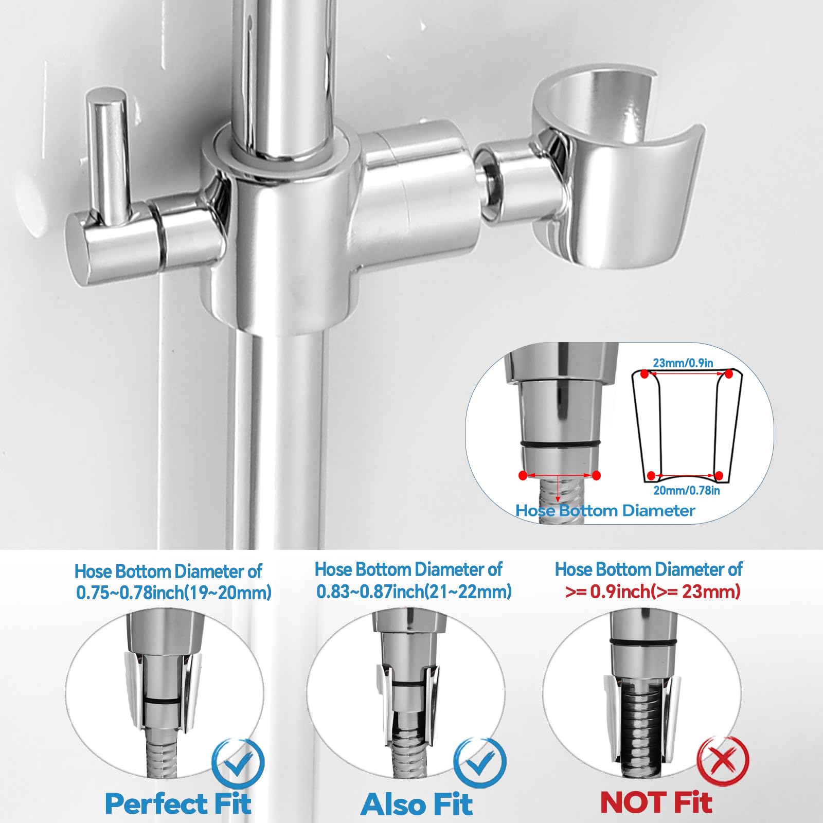 YDmeet screw installation kit with anchors supports a secure mount.