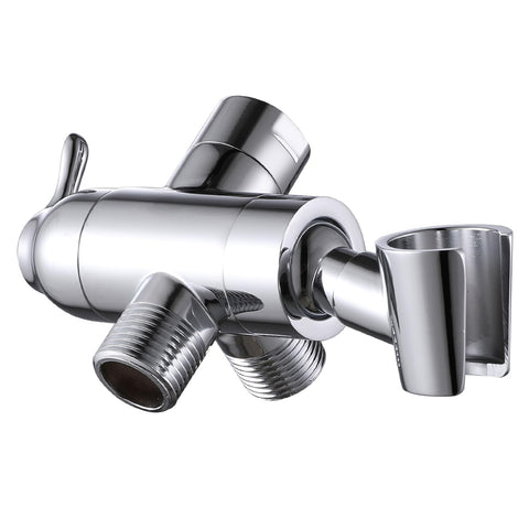 YDmeet shower arm diverter with 3 way water switching for seamless control