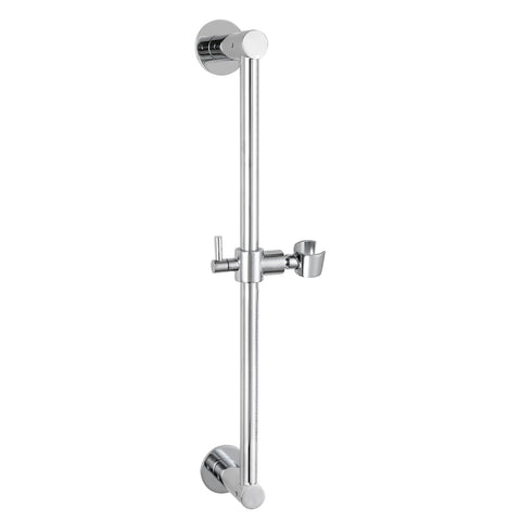 YDmeet 15-inch shower slide bar in polished chrome enabling adjustable height