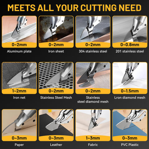 YEARTOP adjustable cutting head enables precise angles and curves