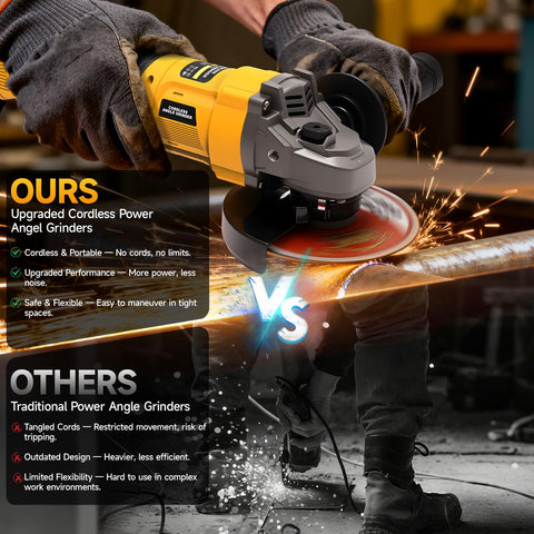 YEARTOP integrated battery slot enhances durability during tough jobs.