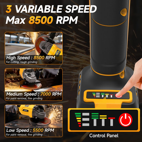 YEARTOP lock-off button supports safer continuous operation.