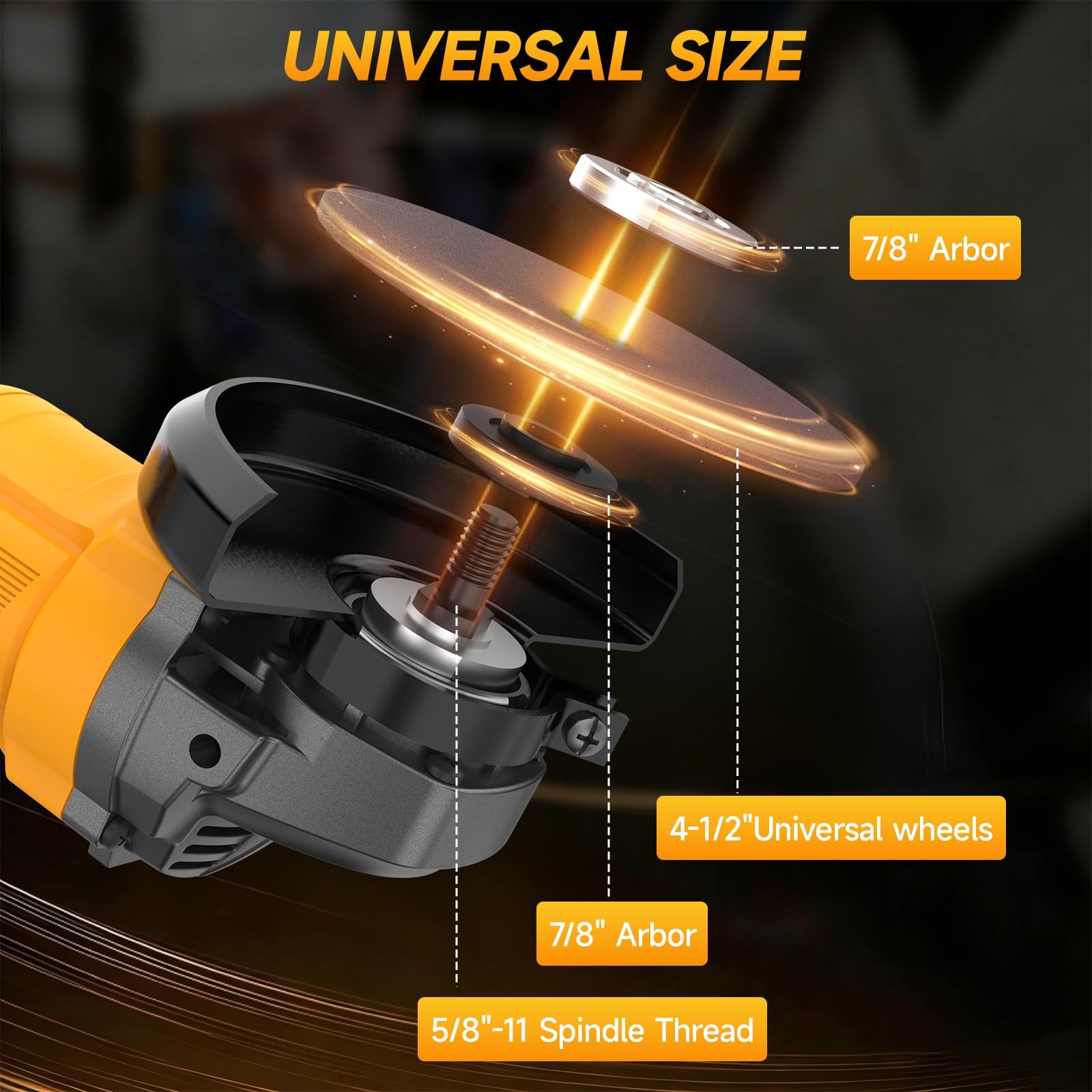 YEARTOP DeWalt 20V battery compatibility for versatile power options.