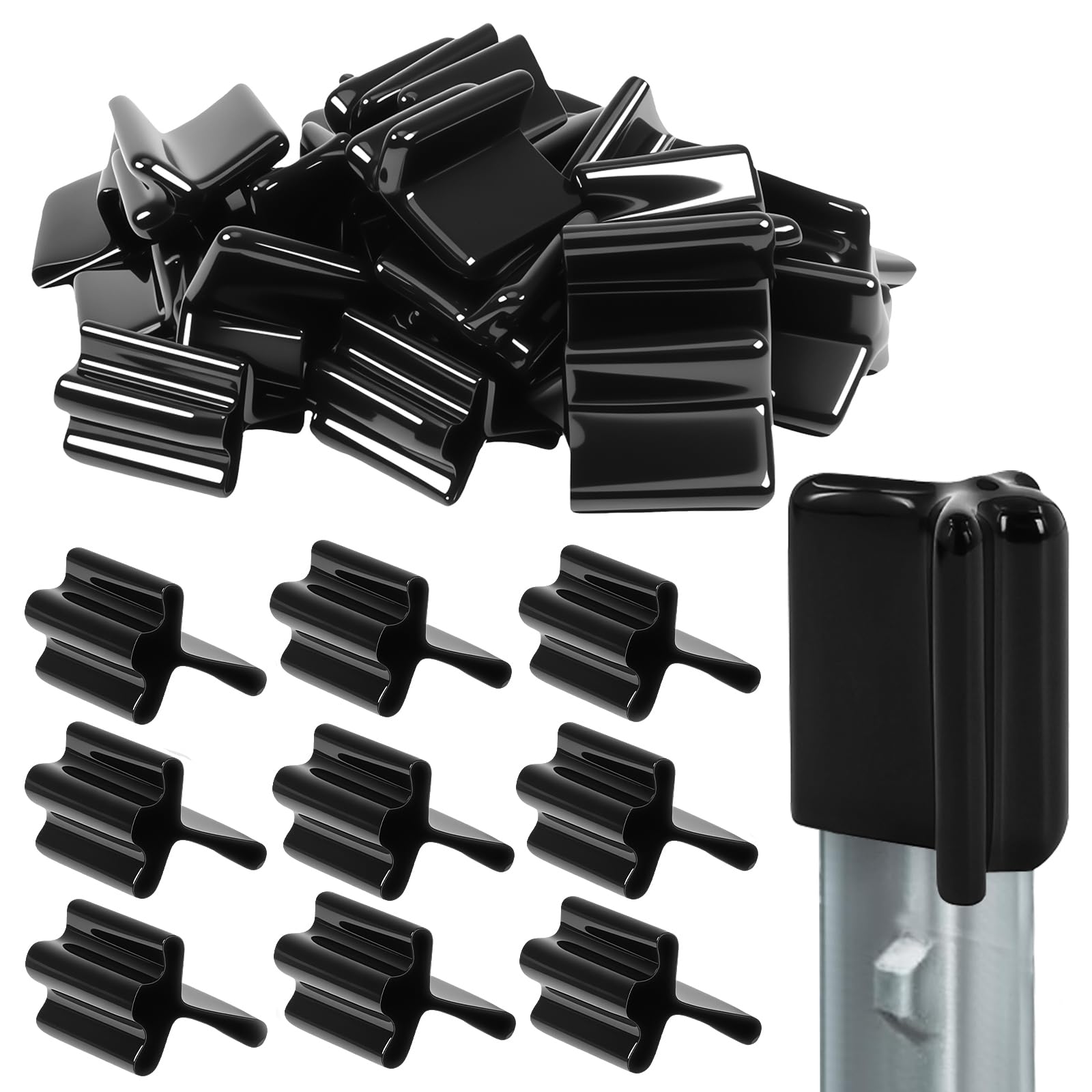 YUEARN Safe T Post Caps top cover shields sharp post tops for safer outdoor areas.