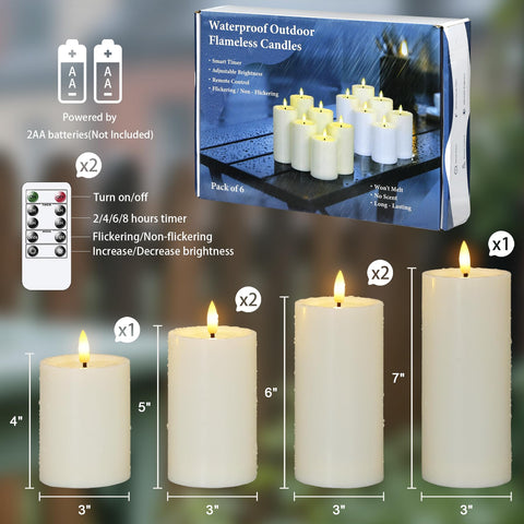Grease-like LED glow from Yeelida pillars enhances lifelike warmth
