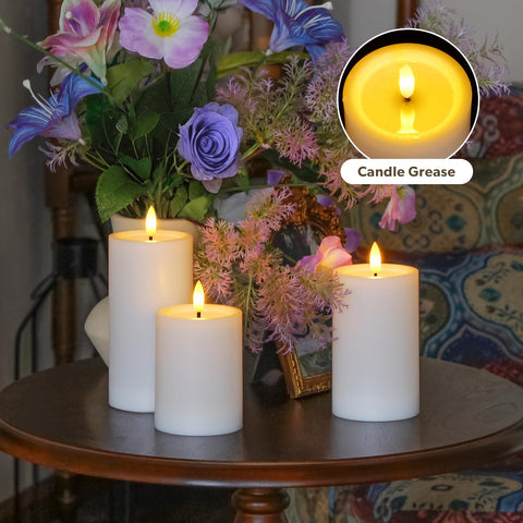 Yeelida battery-operated candles offering up to 400 hours runtime
