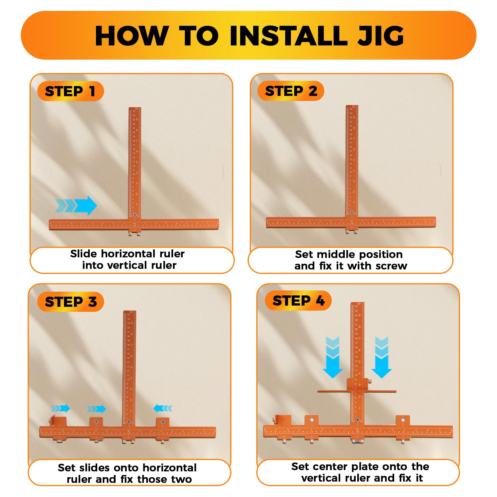 Yeemilar jig with case-hardened bushings ensures durable, repeatable drilling.