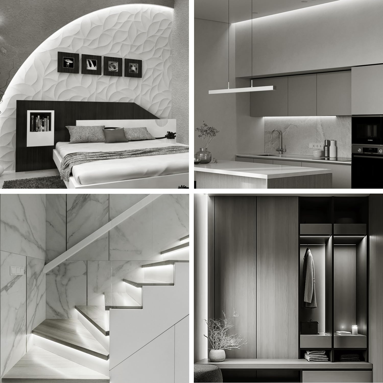 Yeewhale dimmable strip lets you tailor brightness for mood and tasks.