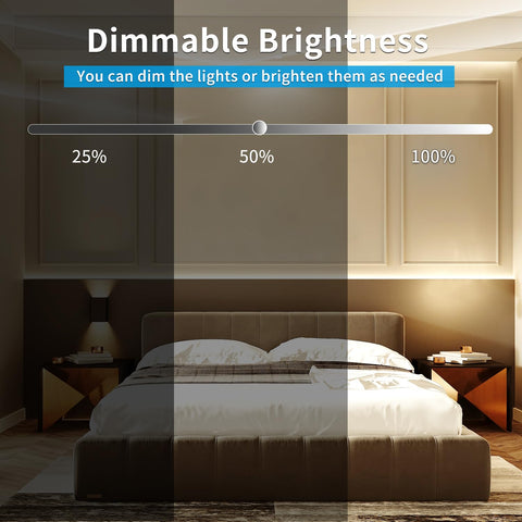 Yeewhale 50ft strip is cuttable for DIY lighting projects