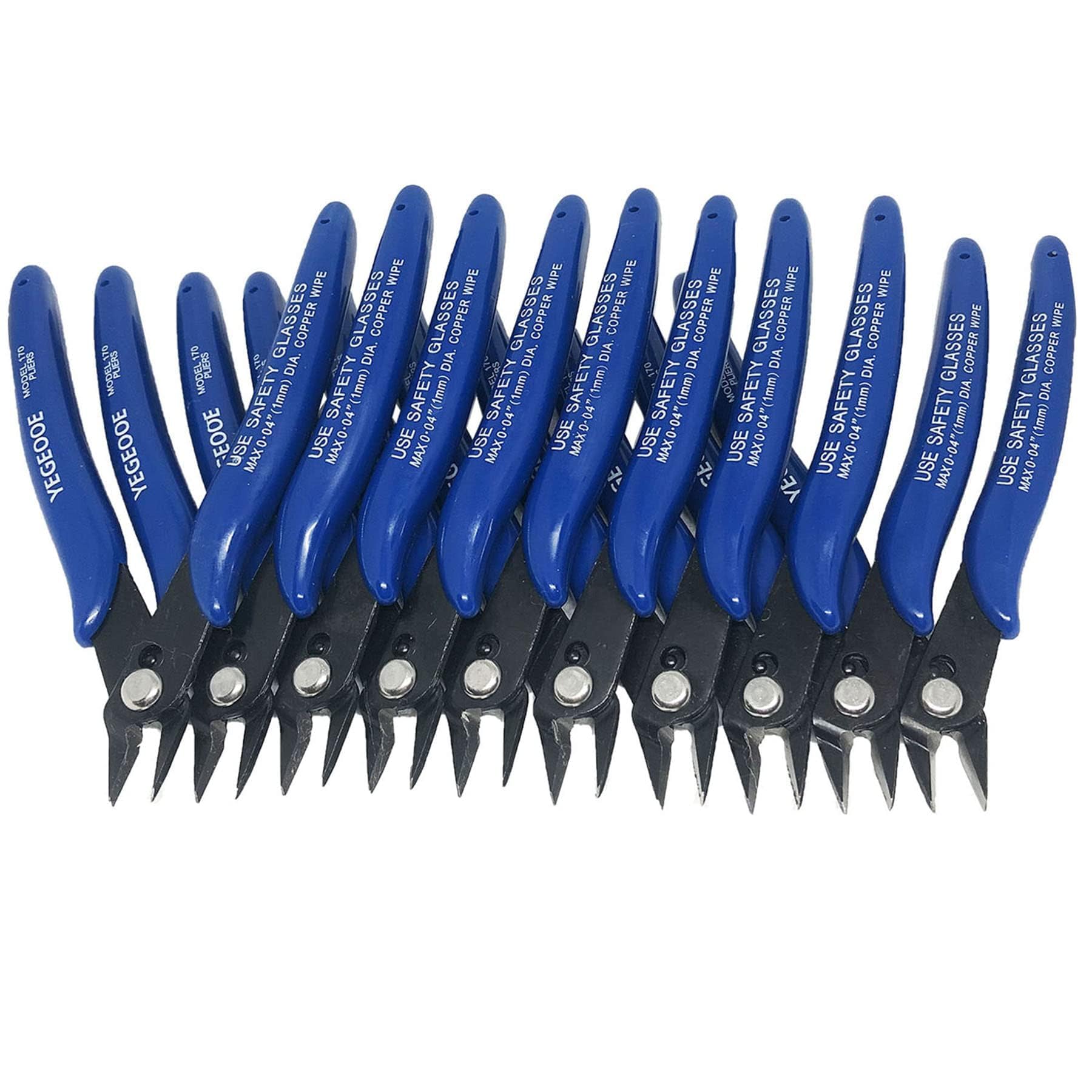 YEGEOOE flush wire cutters in 5-inch form for precise crafting