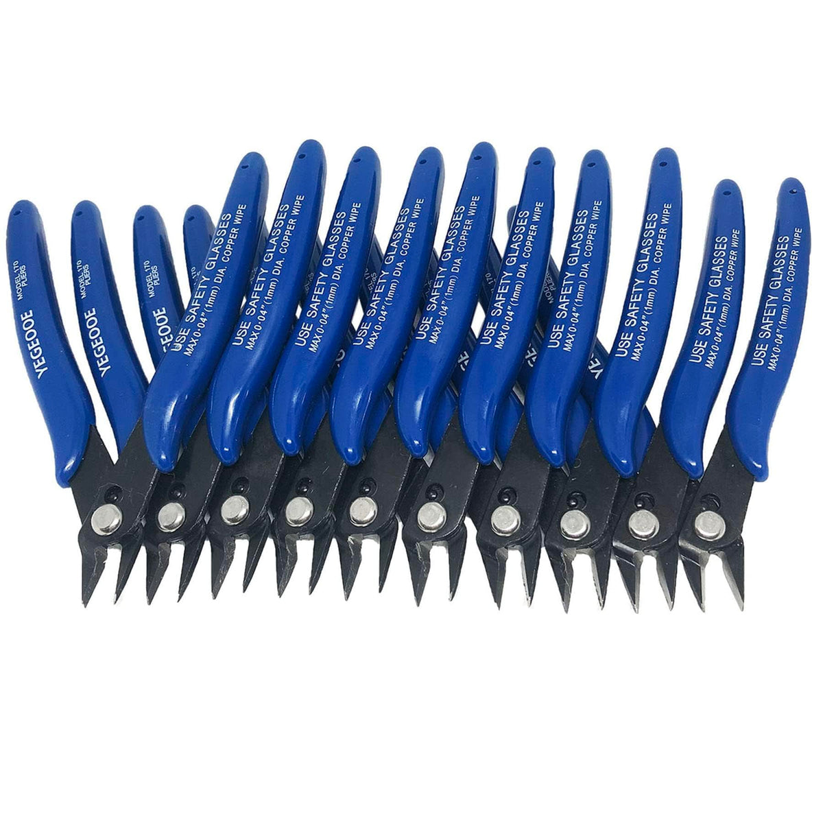 YEGEOOE flush wire cutters in 5-inch form for precise crafting