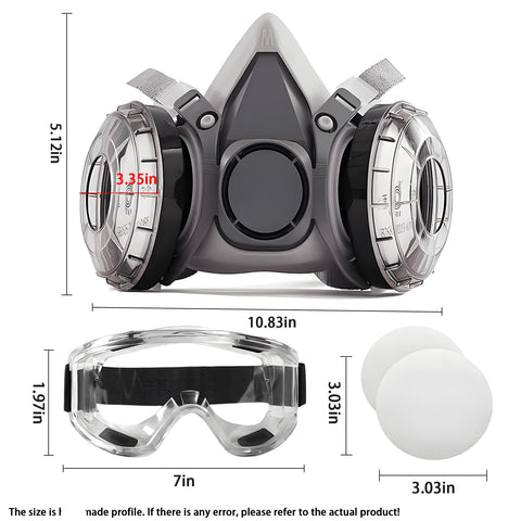 Yehenarn safety glasses provide dust protection for eyes during sanding.