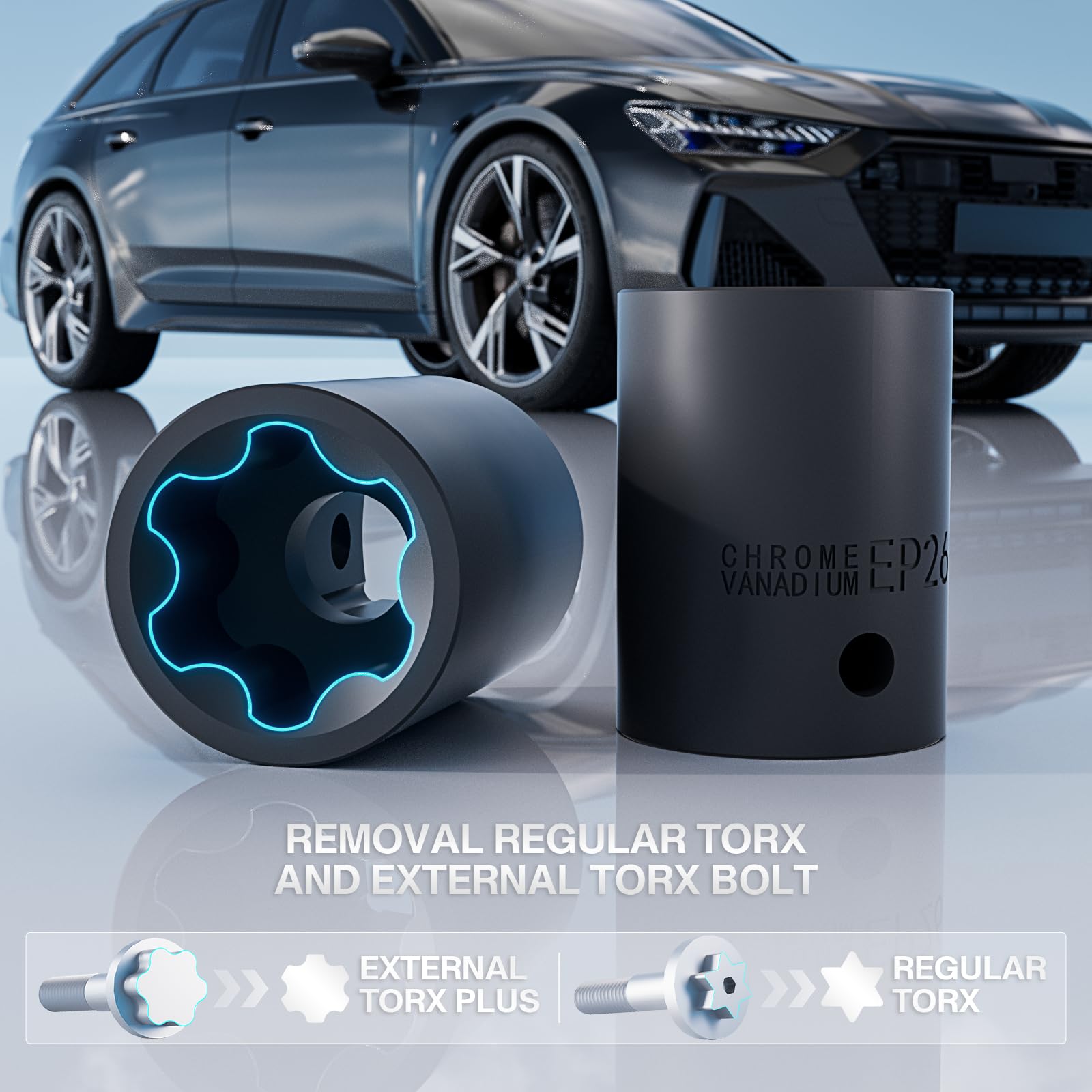 YEKEPRO chrome vanadium finish resists rust for long-term reliability