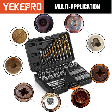 YEKEPRO compact-storage case keeps tools organized for on-the-go projects