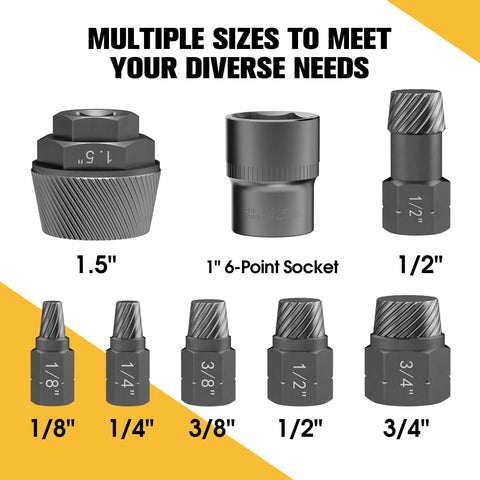YEKEPRO pipe nipple extractors remove corroded fittings efficiently