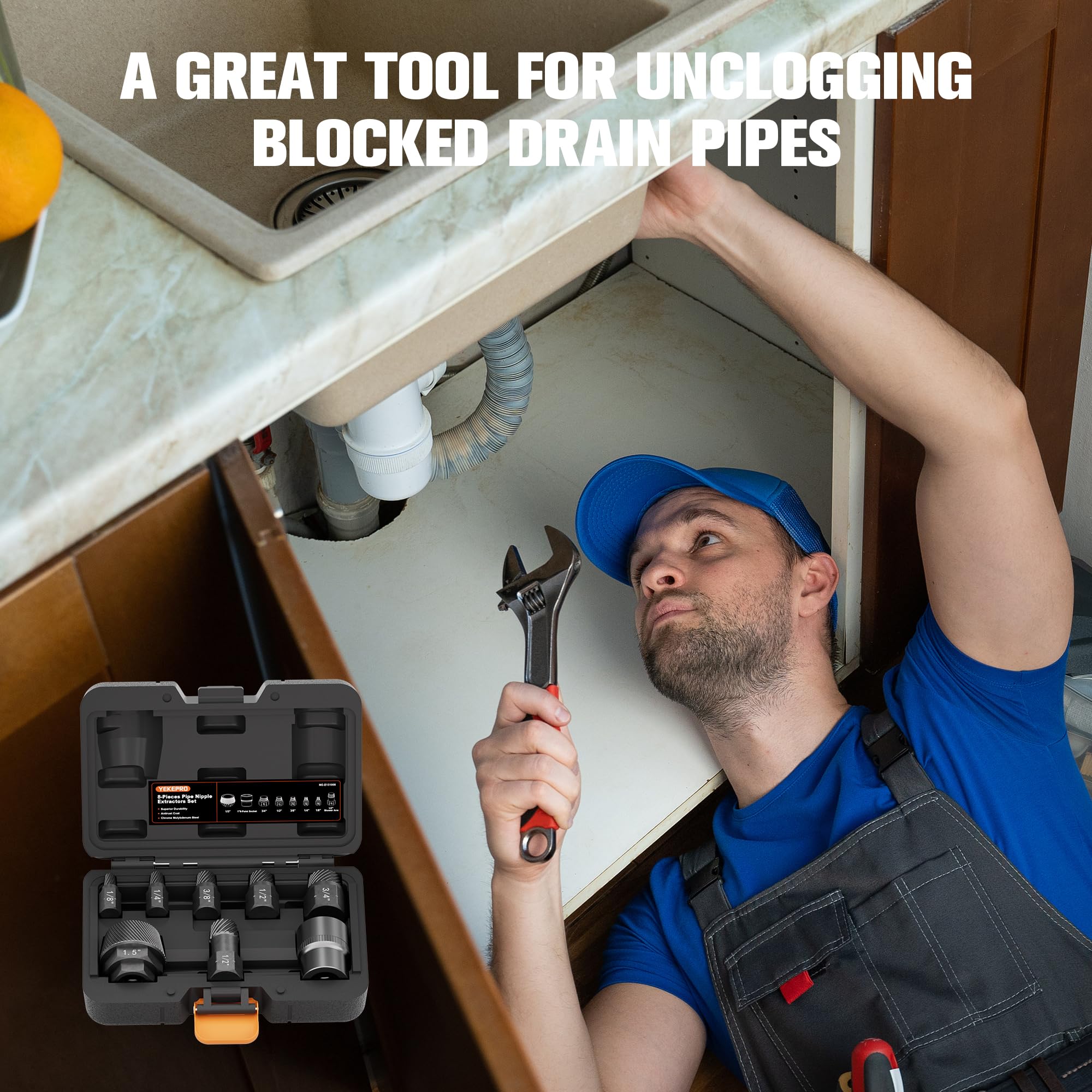 YEKEPRO solid storage case keeps tools organized and protected