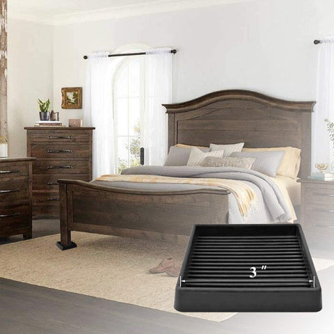 Yelanon floor protectors are made of durable rubber for lasting use.
