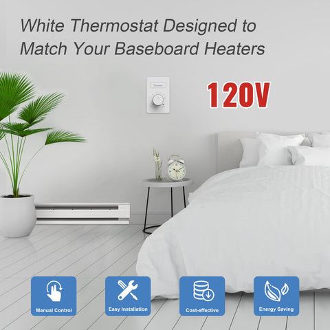 YeloDeer thermostat knob adjustment highlights easy temperature control