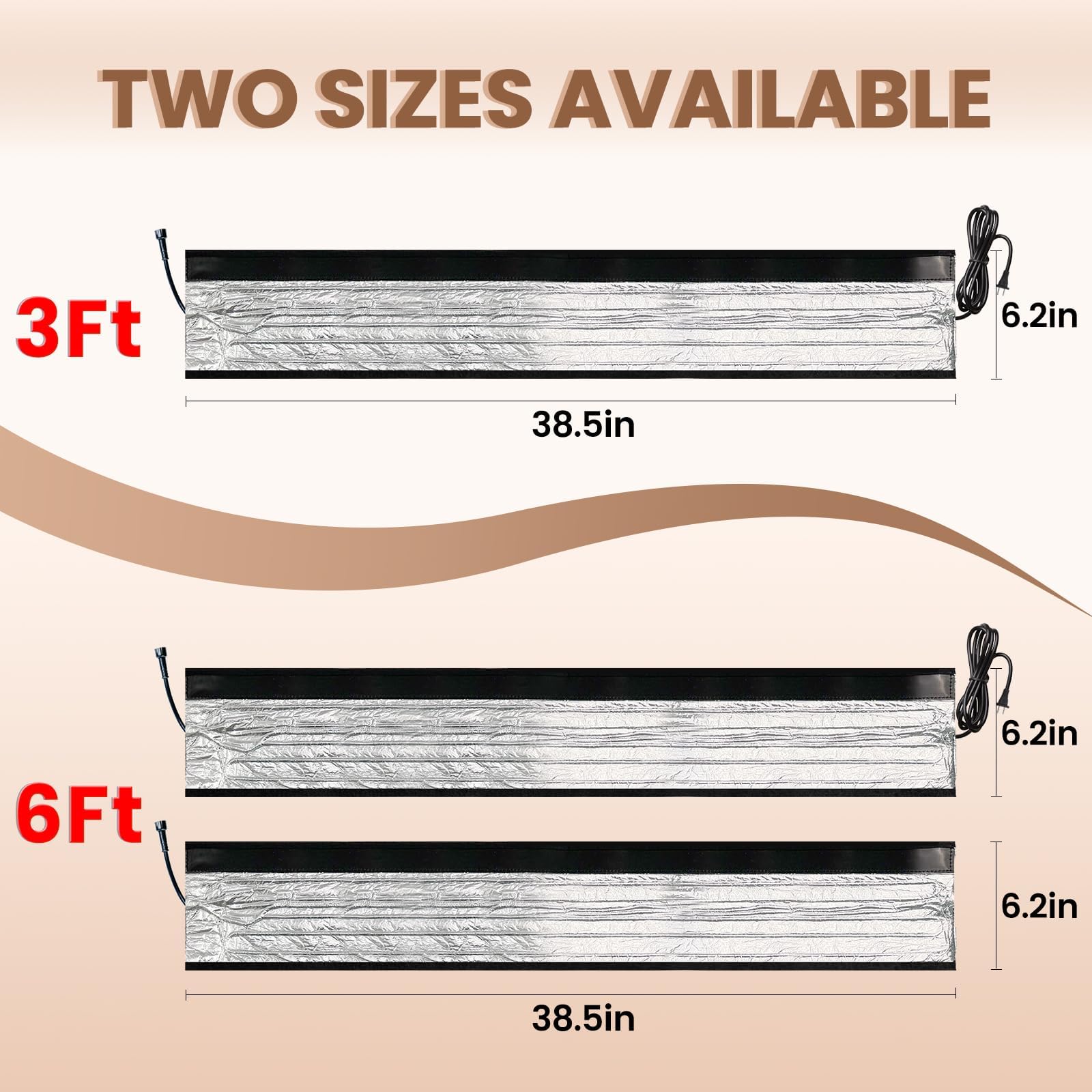 Illustration of vertical and horizontal installation options for YeloDeer