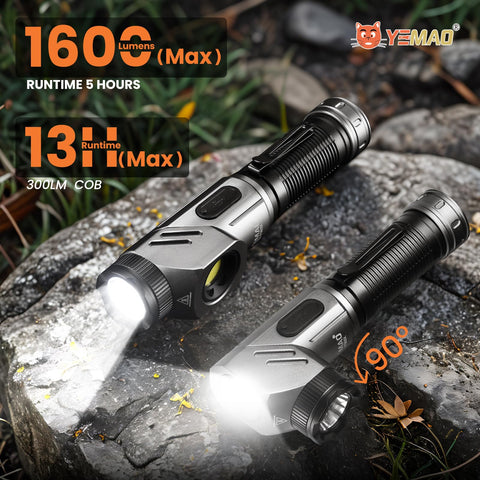 Yemao side COB flood lights nearby area for quick home or tent setup