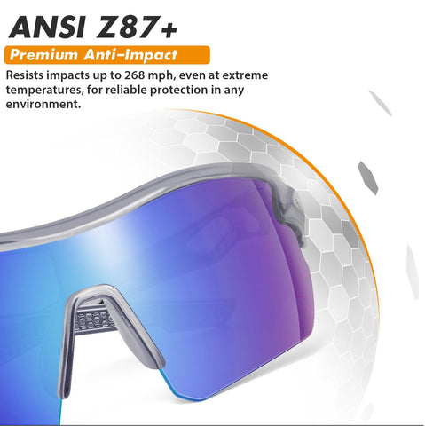 YENPK 12-pack safety glasses provide all-day comfort for men and women