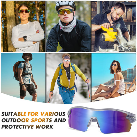 YENPK ergonomic design with integrated temples ensures secure, comfortable wear
