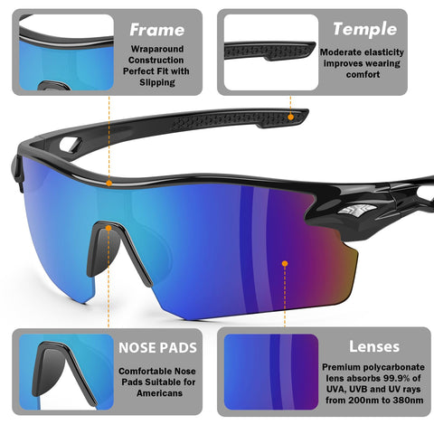 YENPK safety glasses ANSI Z87.1+ badge indicates tested eye safety.