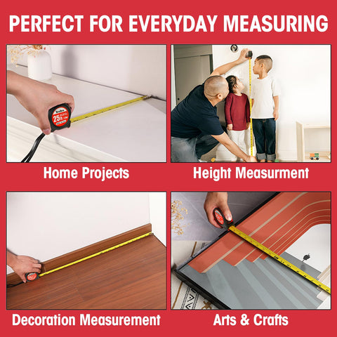 YesBes bulk 10-pack offers convenient everyday measurement tools.