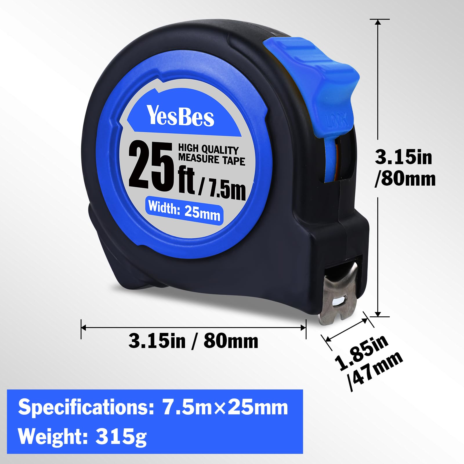 Ideal for ongoing DIY projects and quick measurements.