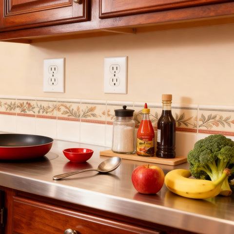 YesBes versatile application across kitchens and hospitals for outlet protection.