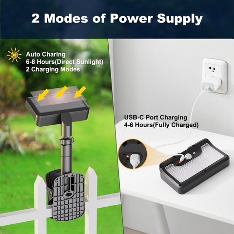 Yesenlight clip-on or wall-mount light installs anywhere with simple mounting.