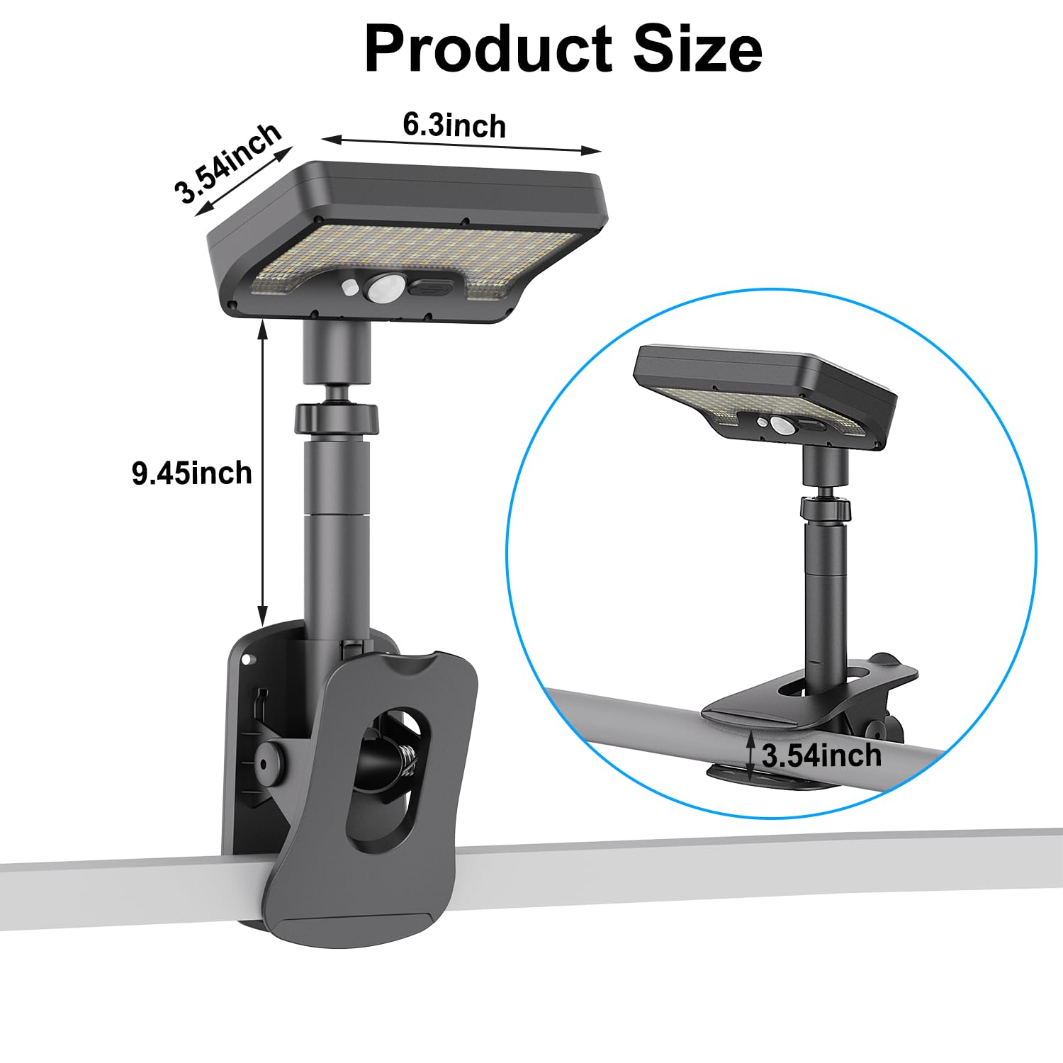 Yesenlight camping-friendly solar light offers renewable off-grid illumination.
