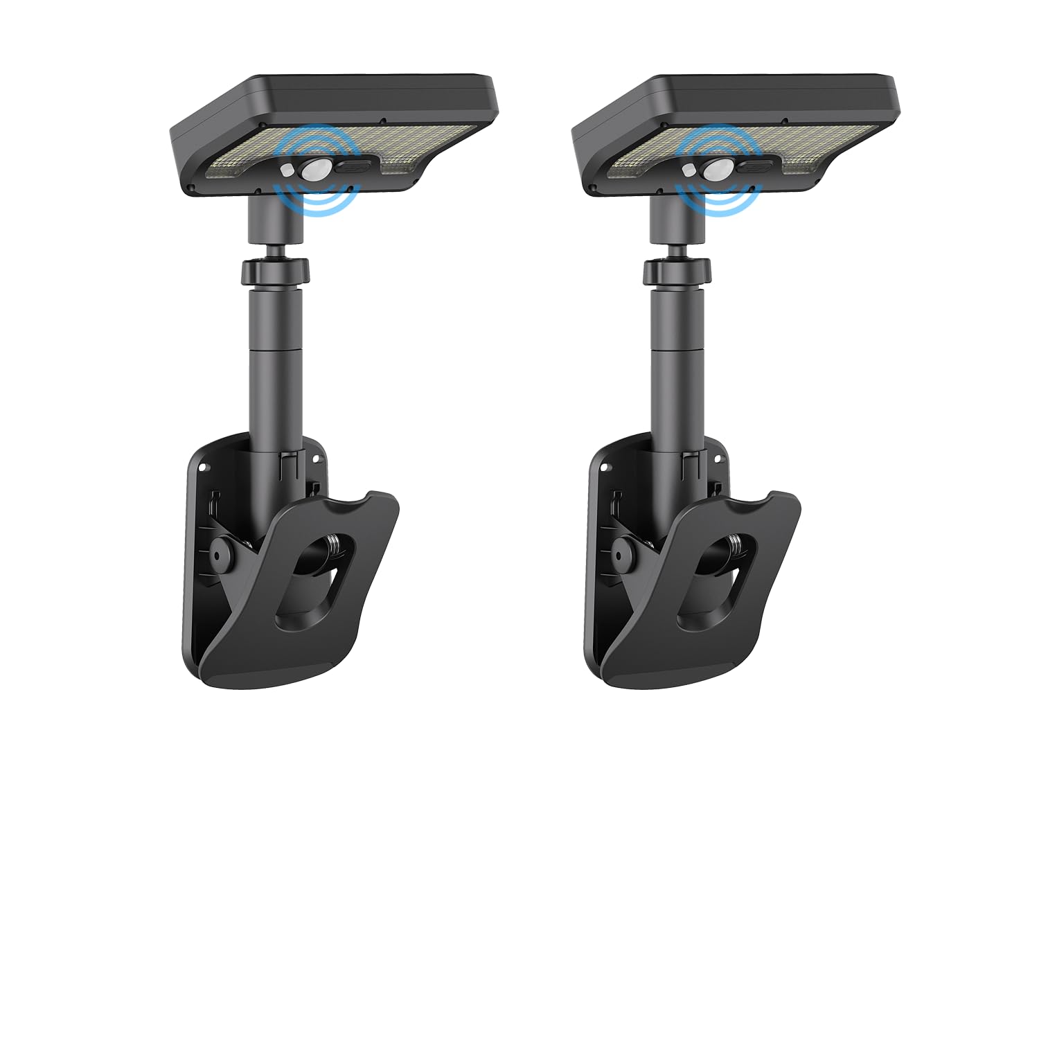 Yesenlight clip-on solar light with 360-degree rotation for versatile yard illumination.