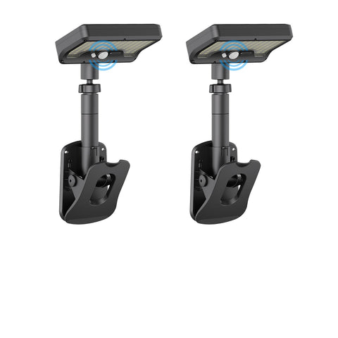 Yesenlight clip-on solar light with 360-degree rotation for versatile yard illumination.
