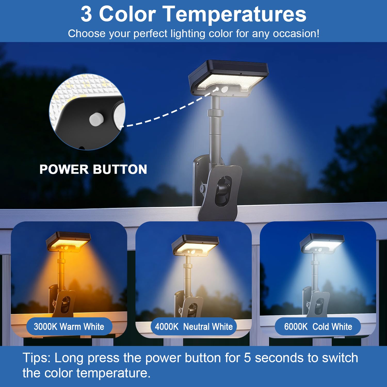 Yesenlight solar panel with USB-C charging provides fast power backup.