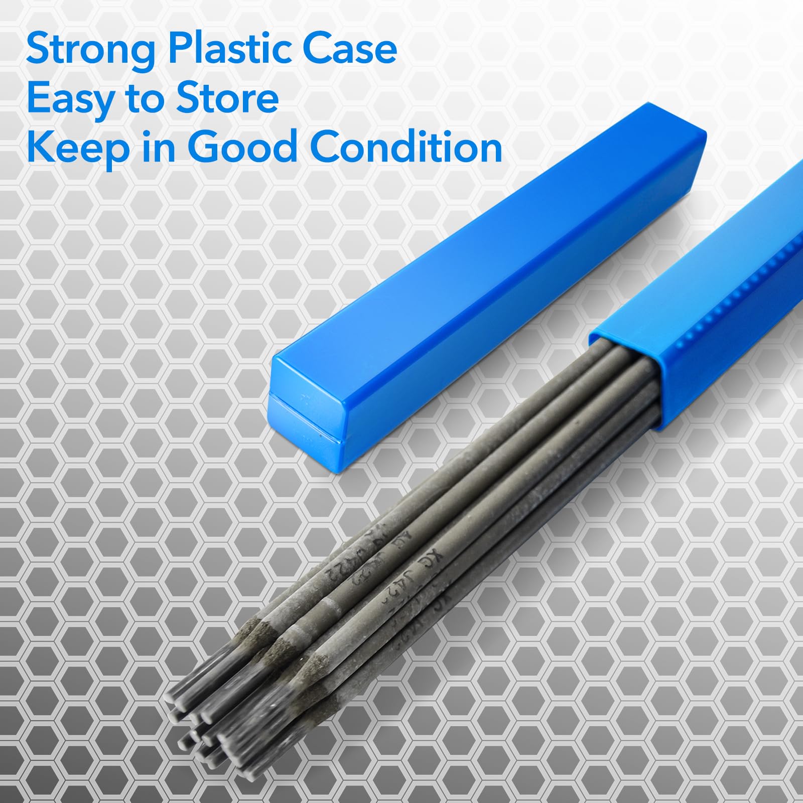 YesRight 3-32 electrode delivering strong welds with easy slag removal.