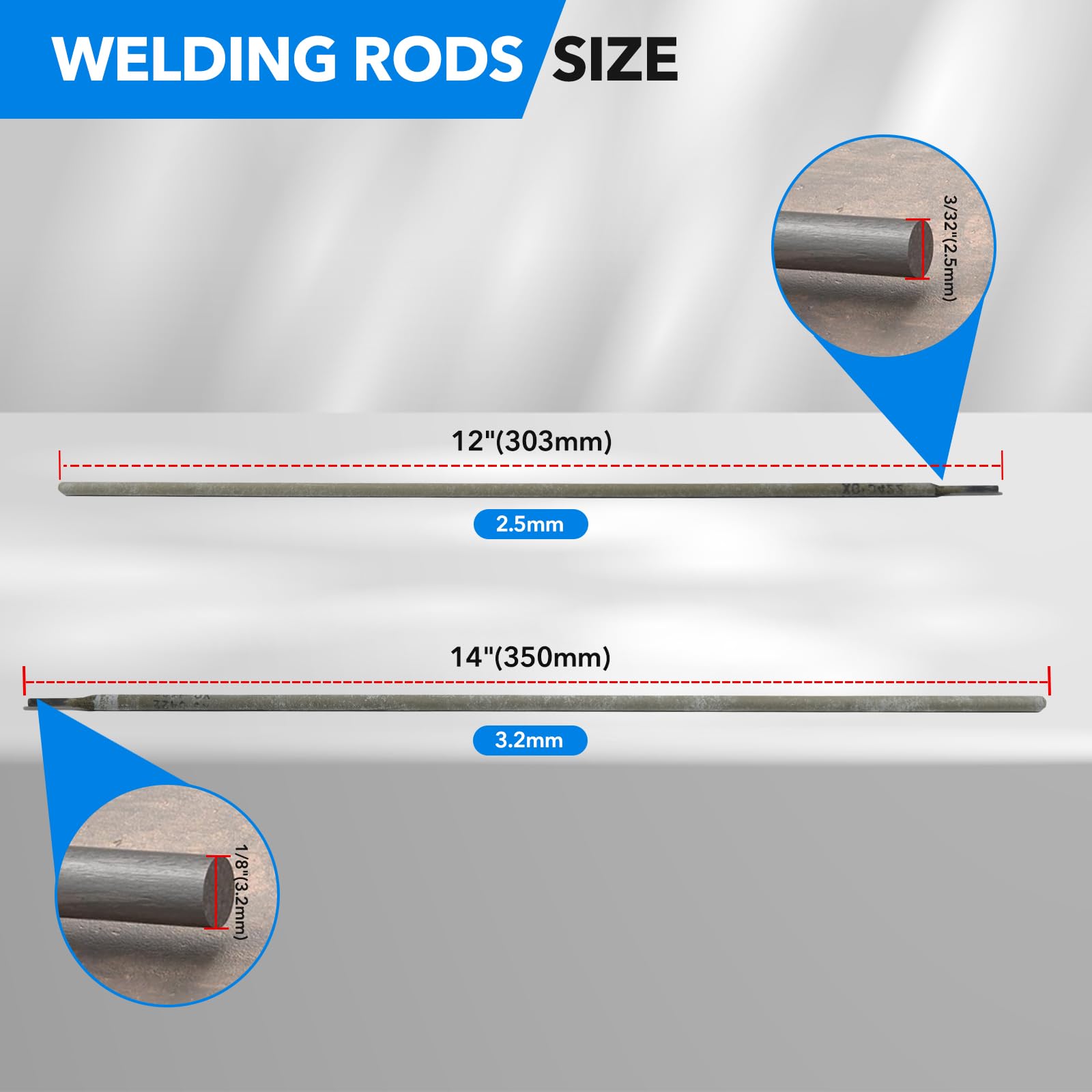 YesRight welding rod all-position welding demonstration shows stable arc.