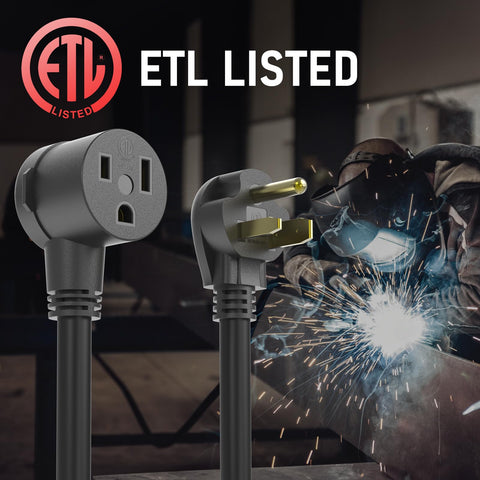 YESWELDER 10 AWG 3-conductor welding cord delivers high-current performance.