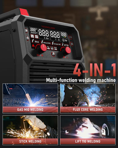 YESWELDER 165DS PRO detachable torch enables quick setup and easy maintenance