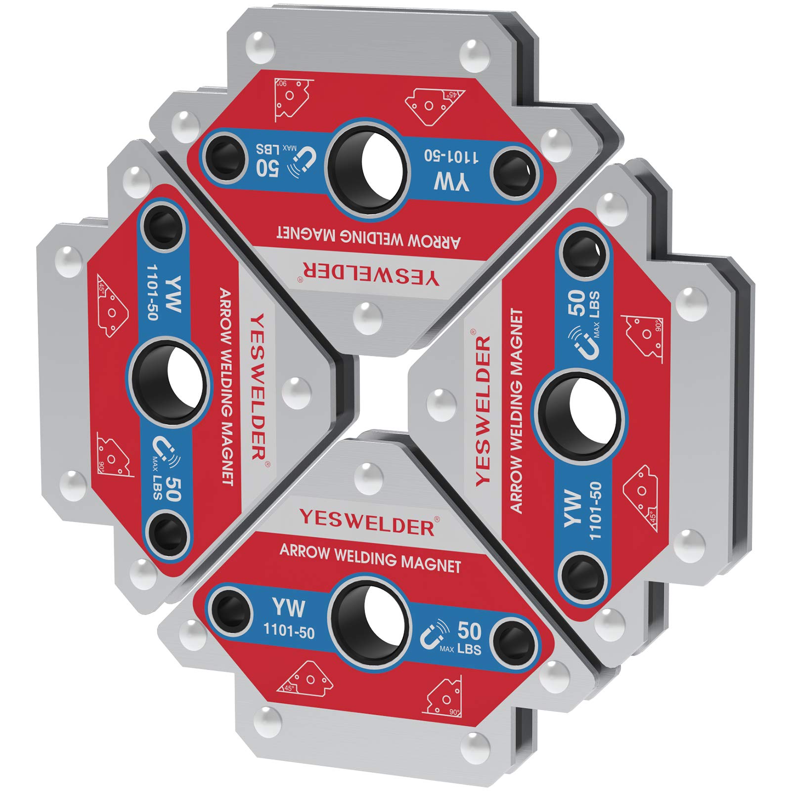 YESWELDER four-pack saves time by covering multiple tasks in one project