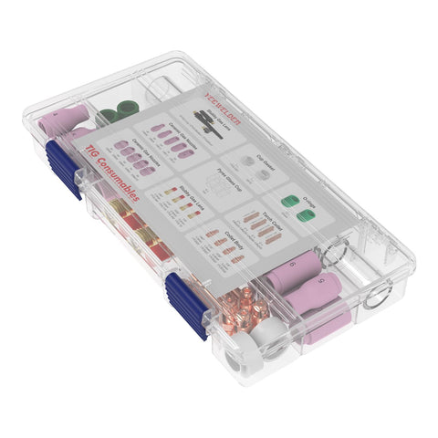 YESWELDER compact case keeps tools organized for on-site welding tasks.