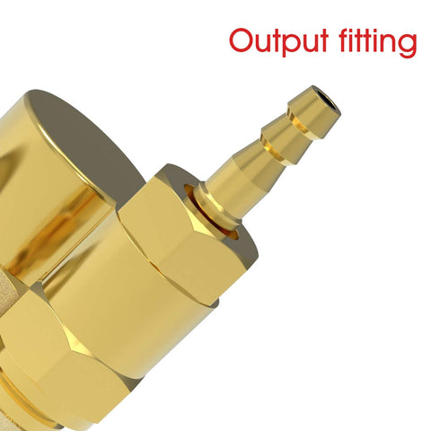 Yeswelder accessories include hose clamp and mounting nut for quick installation