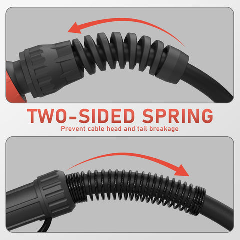YESWELDER anti-breaking springs add durability and stability at the torch end.