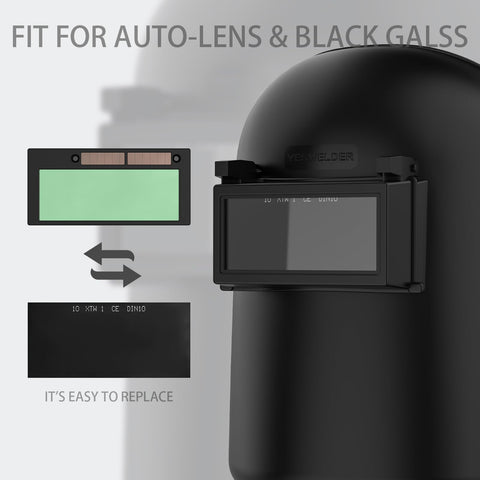 YESWELDER compact-design-welding-helmet enables work in restricted spaces
