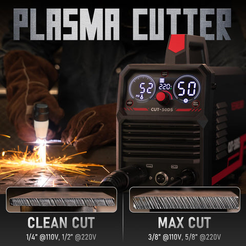 YESWELDER CUT-50DS compact, portable design for easy transport