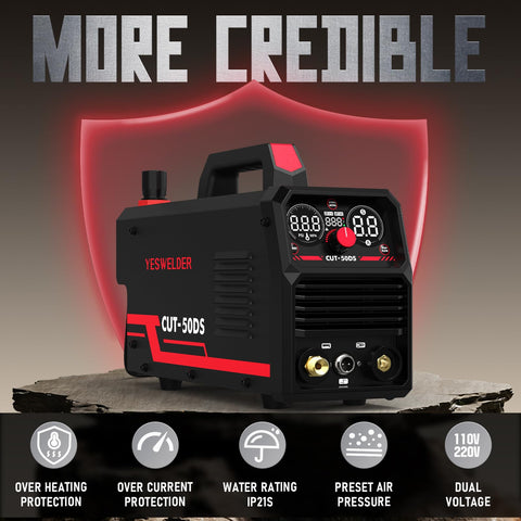 YESWELDER CUT-50DS wide range of applications for metal work