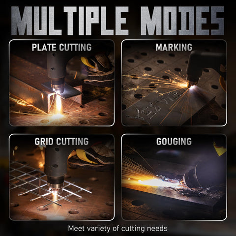 YESWELDER CUT-65DS PLUS plate cutting enables clean, accurate metalwork on various thicknesses