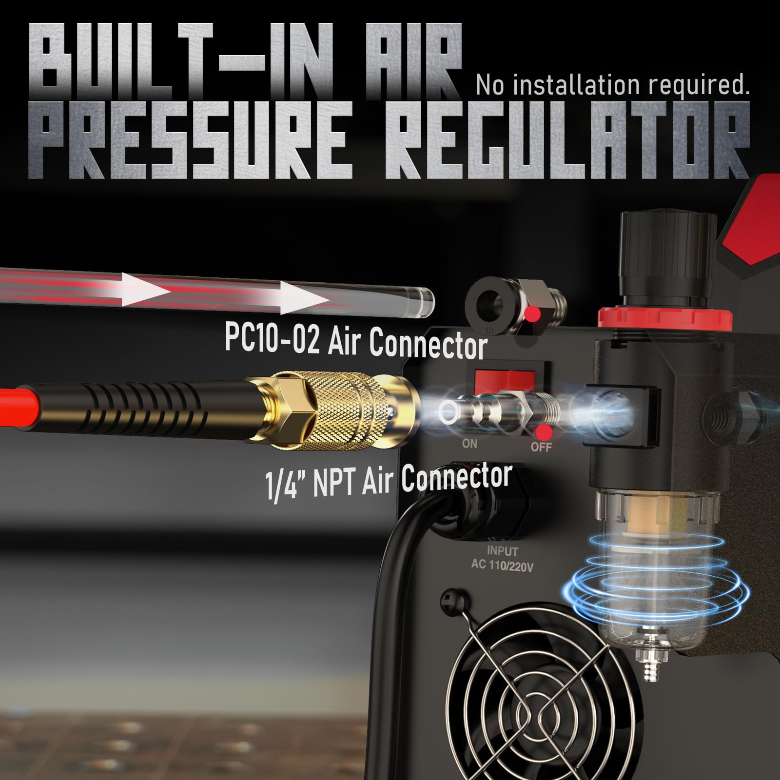 YESWELDER CUT-65DS PLUS IP21 protection enhances safety during demanding work
