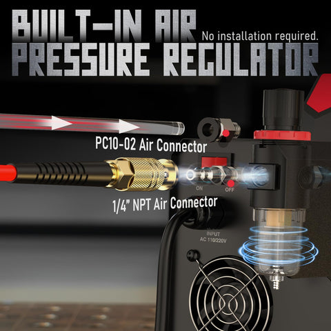 YESWELDER CUT-65DS PLUS IP21 protection enhances safety during demanding work