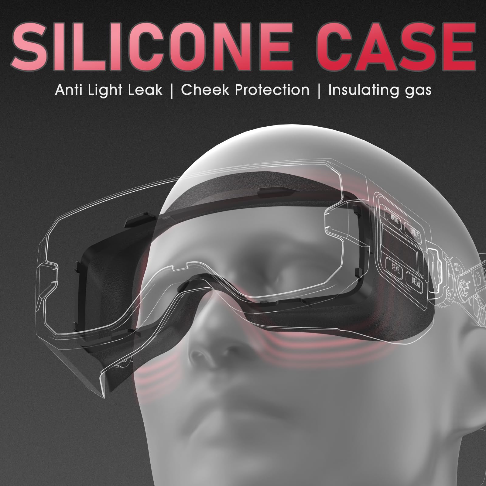 YesWelder face shield included for extra protection during grinding